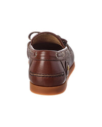Valentino Valentino Leather Boat Shoe