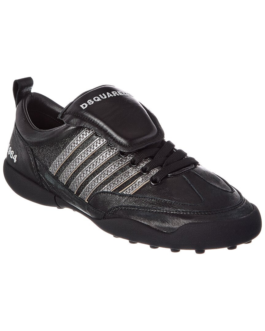 DSQUARED2 Dsquared2 Soccer Leather Sneaker