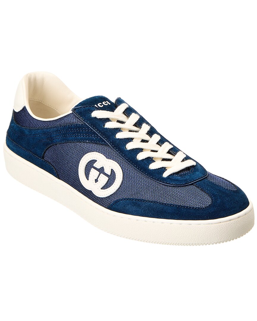 Gucci Gucci Mesh & Suede Sneaker