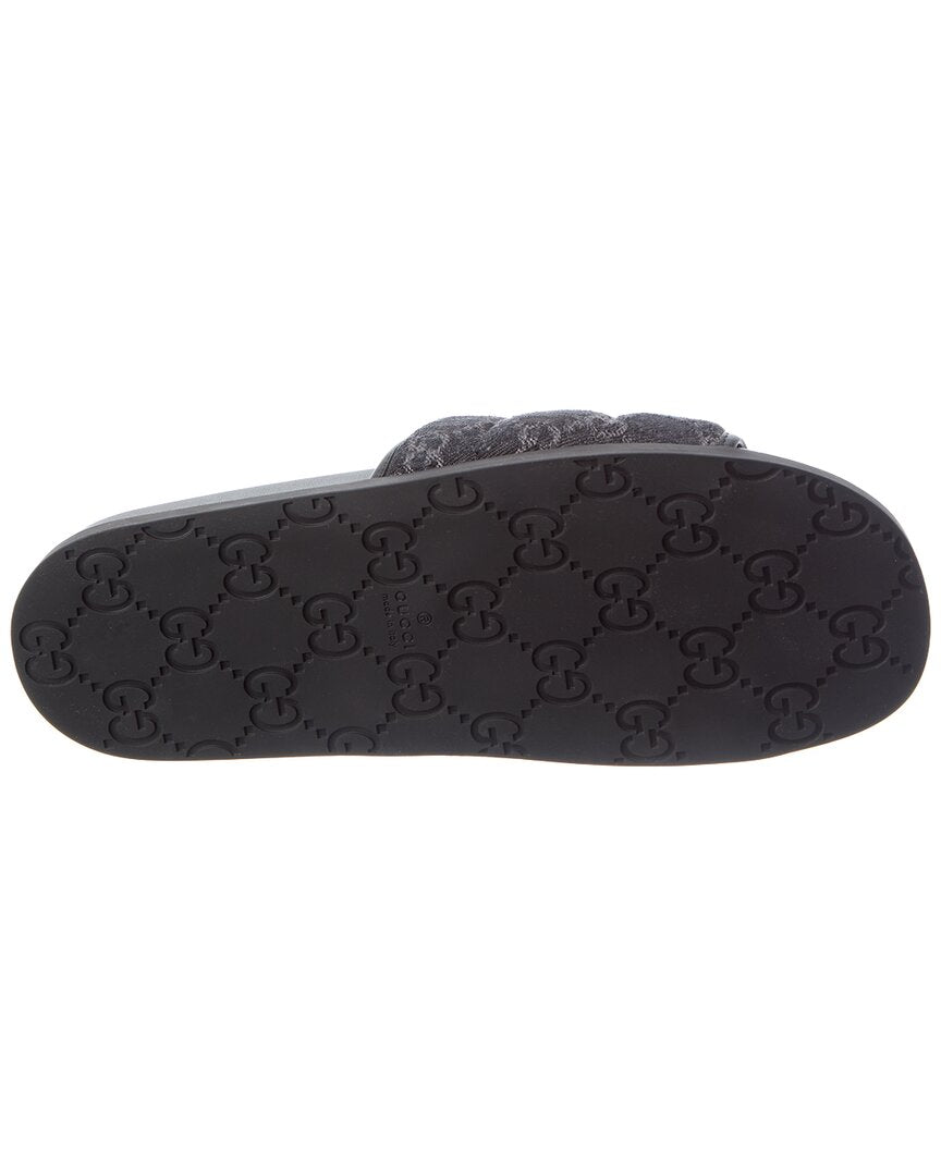 Gucci Gucci Gg Leather Sandal