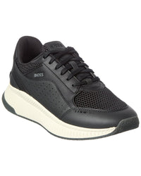 Hugo Boss Boss Hugo Boss Ttnm Evo Leather Running Sneaker