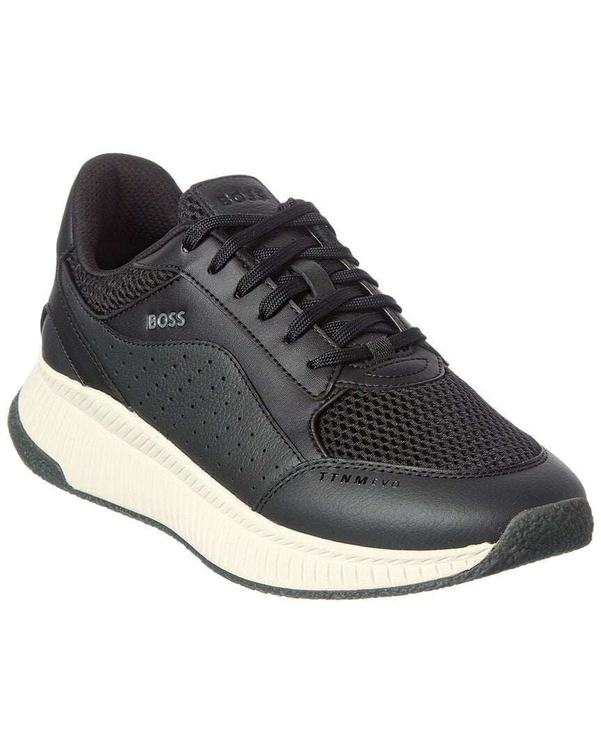 Hugo Boss Boss Hugo Boss Ttnm Evo Leather Running Sneaker