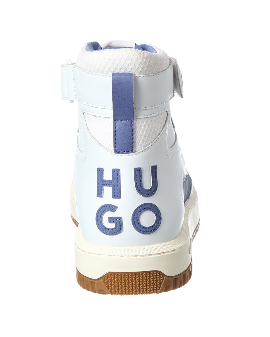 Hugo Boss Kilian Hito Leather High-Top Sneaker