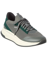 Hugo Boss Boss Hugo Boss Ttnm Evo Suede-Trim Running Sneaker