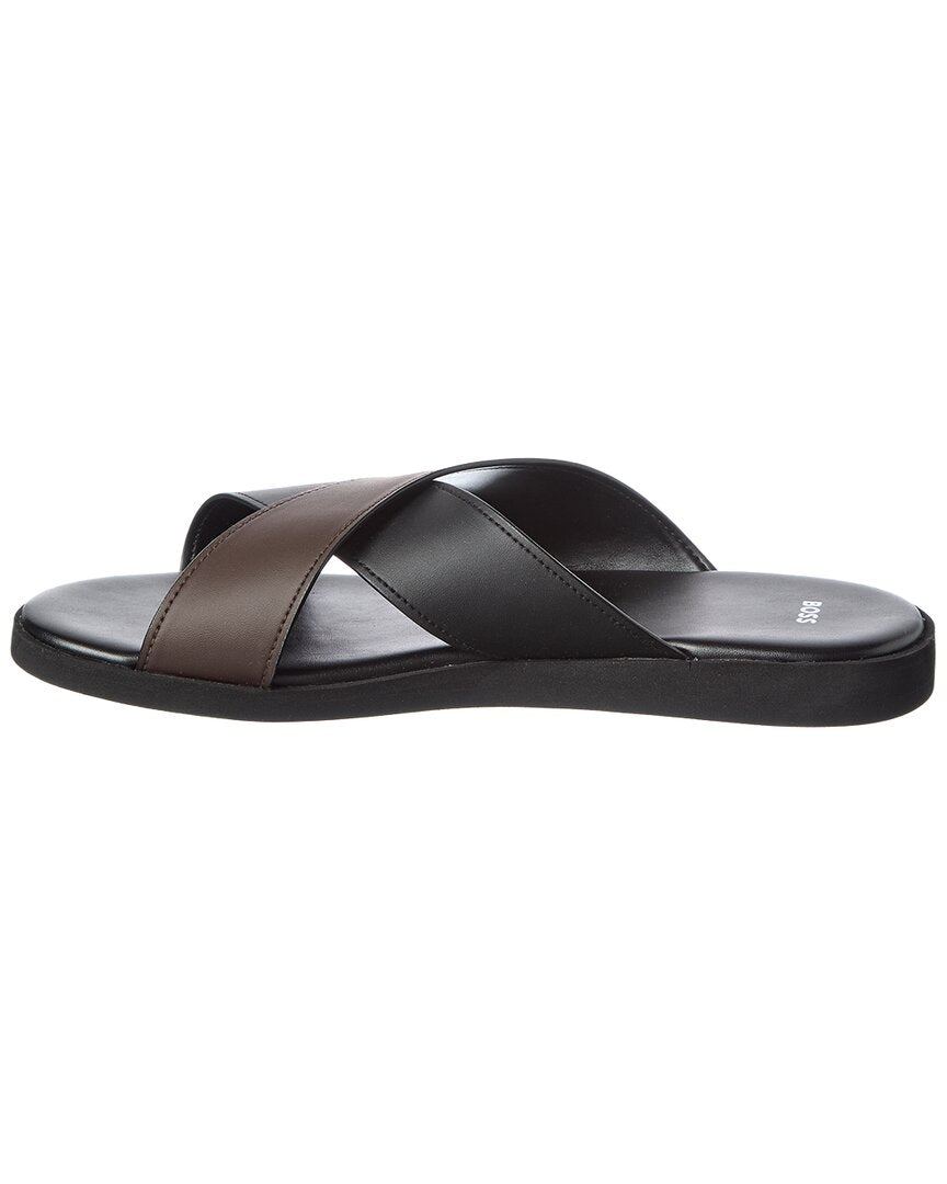 Hugo Boss Boss Hugo Boss Darrel Leather Slide