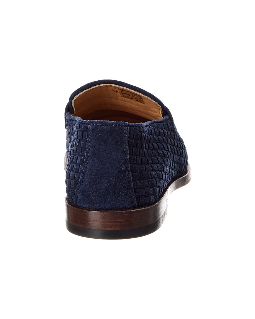 Brunello Cucinelli Brunello Cucinelli Woven Suede Loafer