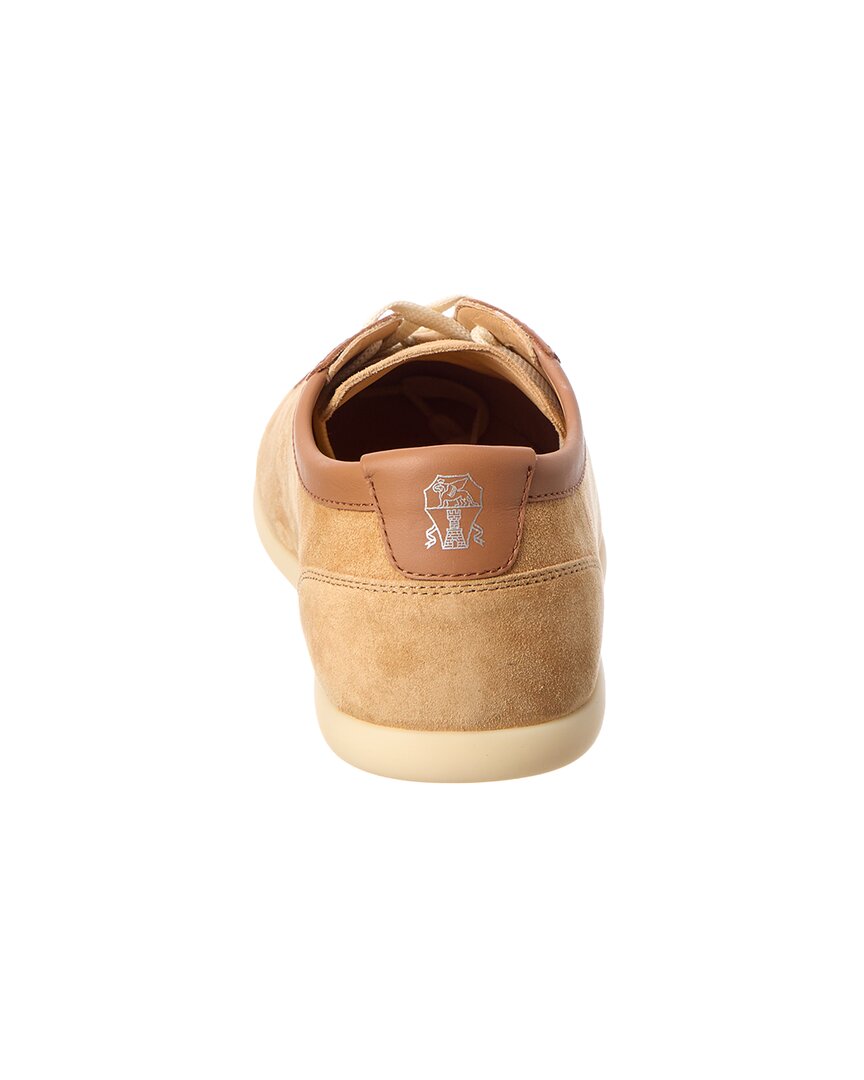 Brunello Cucinelli Brunello Cucinelli Suede & Leather Sneaker