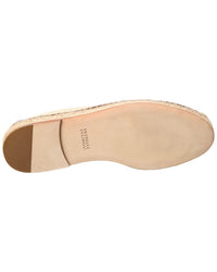 Brunello Cucinelli Brunello Cucinelli Suede & Raffia Espadrille