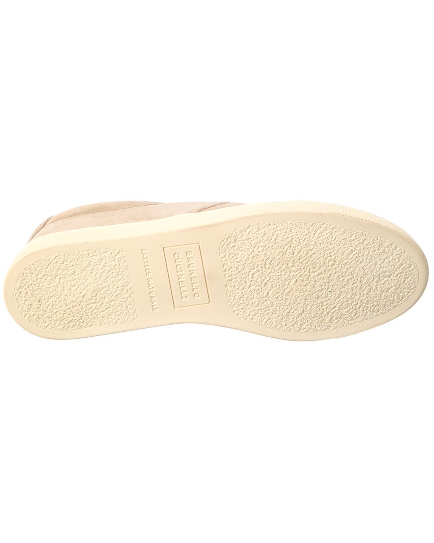 Brunello Cucinelli Brunello Cucinelli Suede Slip-On Sneaker