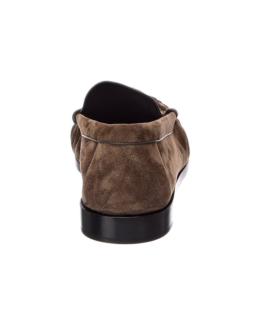 Saint Laurent Saint Laurent Le Supple Suede Loafer