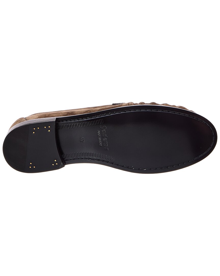 Saint Laurent Saint Laurent Le Supple Suede Loafer