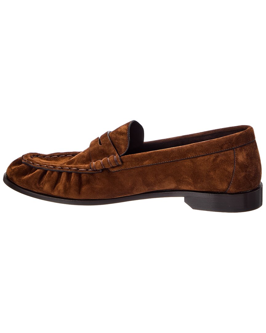 Saint Laurent Saint Laurent Le Supple Suede Loafer