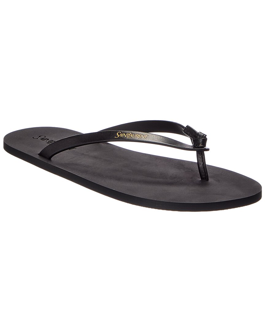 Saint Laurent Saint Laurent Pool Leather Sandal
