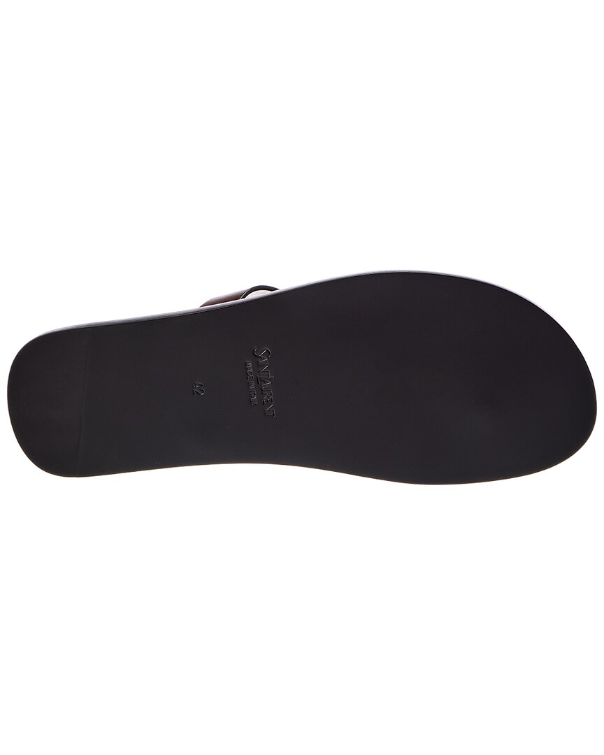 Saint Laurent Saint Laurent Babylone Leather Sandal