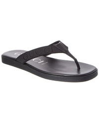 Gucci Gucci Canvas & Leather Sandal