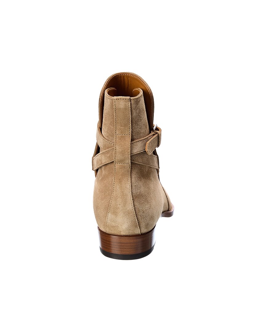 Saint Laurent Wyatt Jodhpur Suede Boot