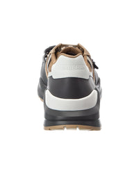 Burberry Check Canvas & Suede Sneaker