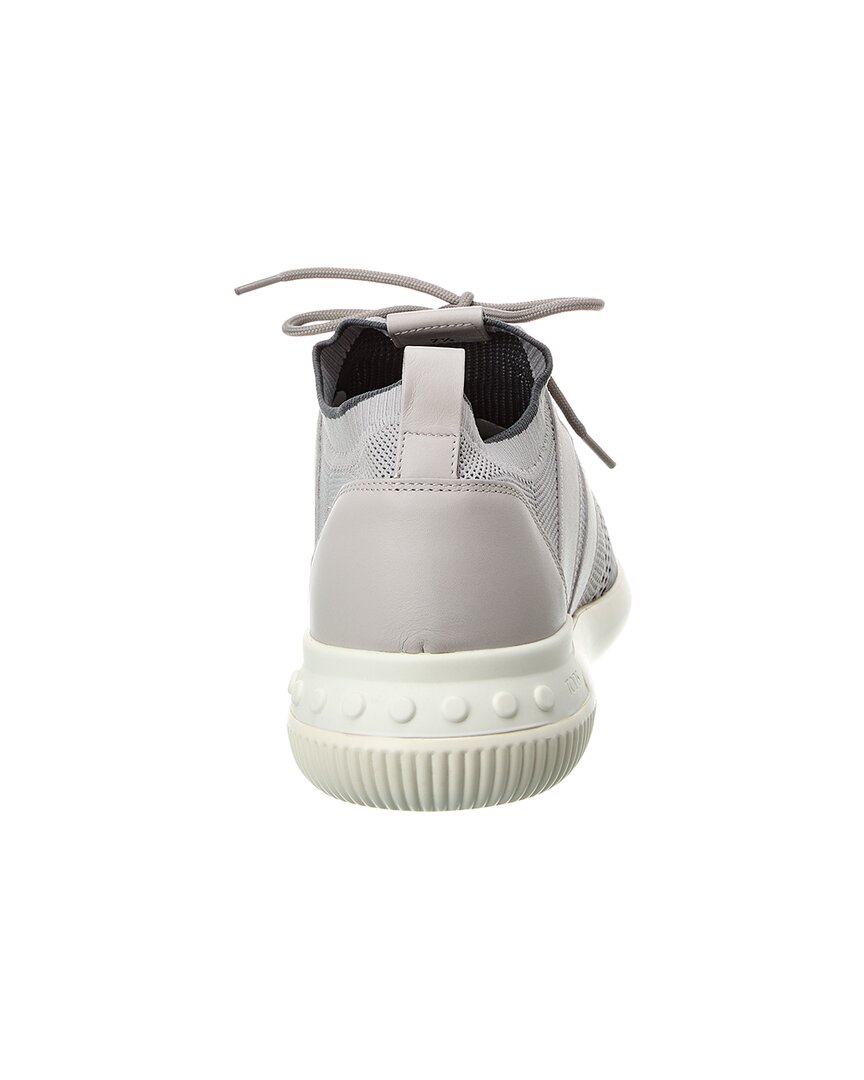 TOD's Tods Sportivo Light Knit & Leather Sneaker