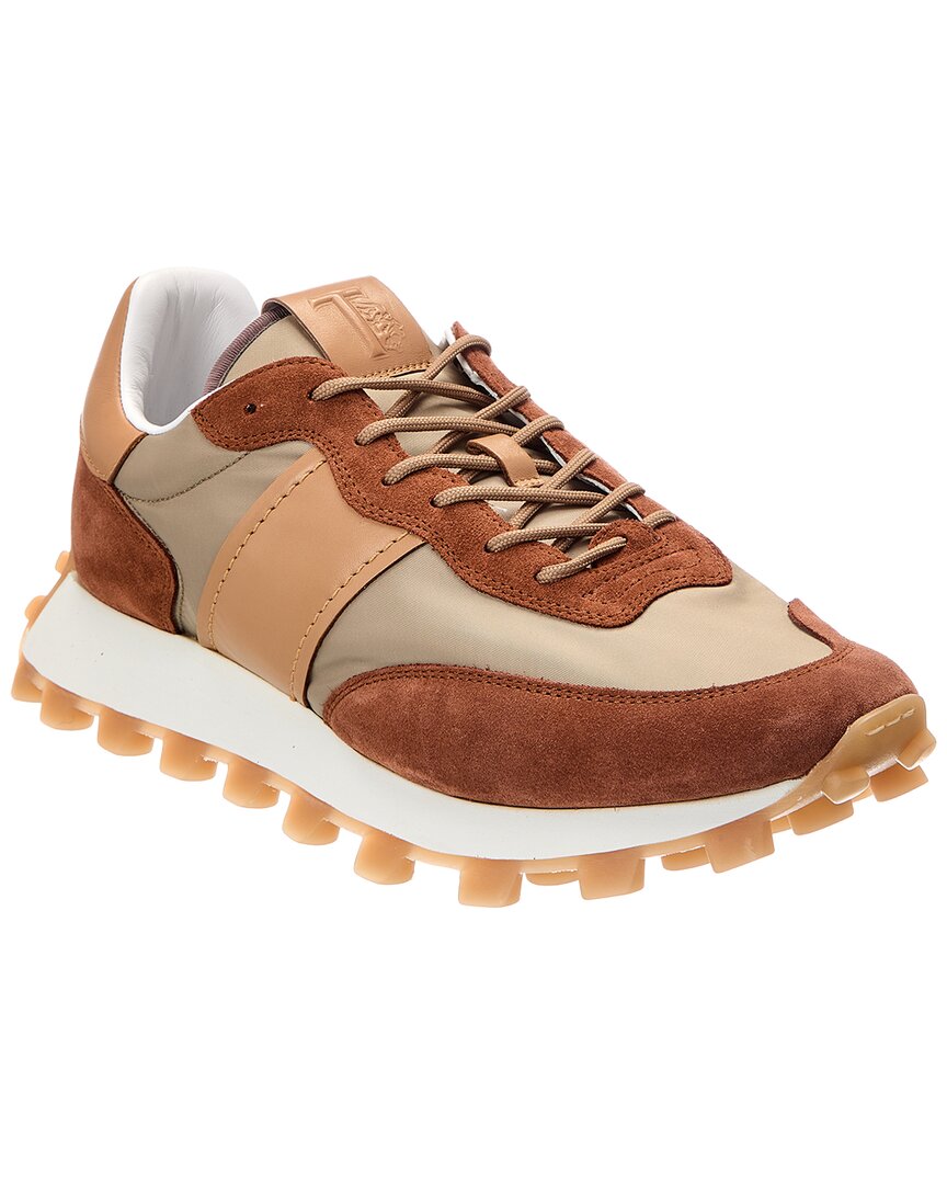 TOD's Tod's Suede, Leather & Nylon Sneaker