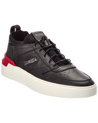 TOD's Tod's N. Maglia Cassetta Leather & Canvas Sneaker