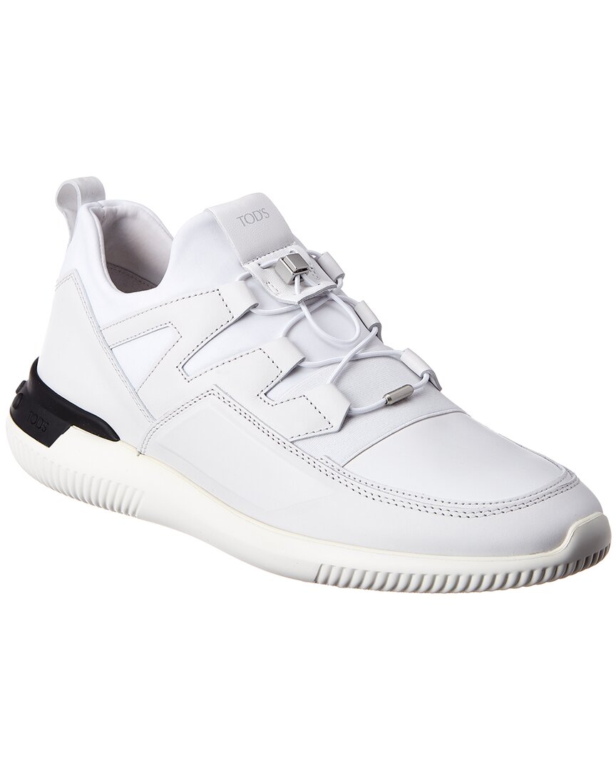 TOD's Tods Active Sport Light Leather & Neoprene Sneaker