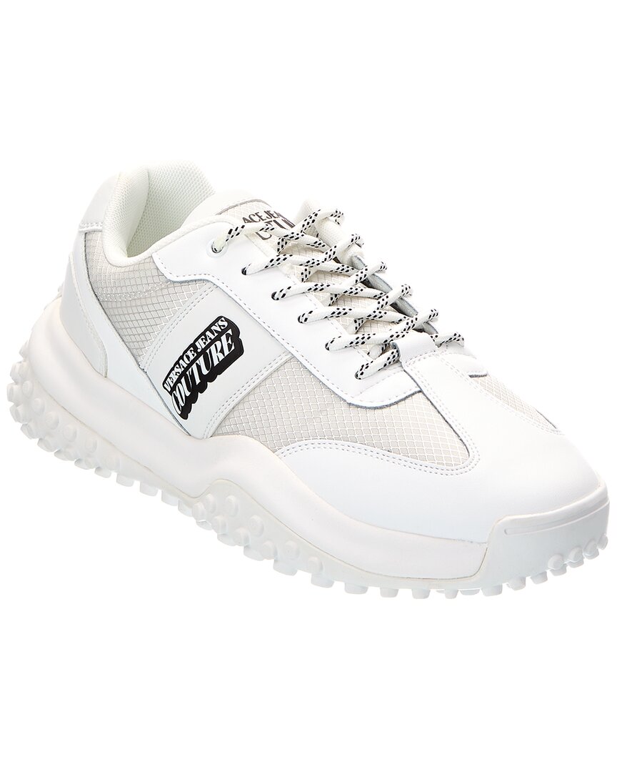 Versace Jeans Couture Versace Jeans Couture Leather & Nylon Sneaker