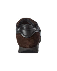 Brioni Brioni Suede-Trim Runner Sneaker