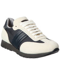 Brioni Brioni Suede-Trim Runner Sneaker