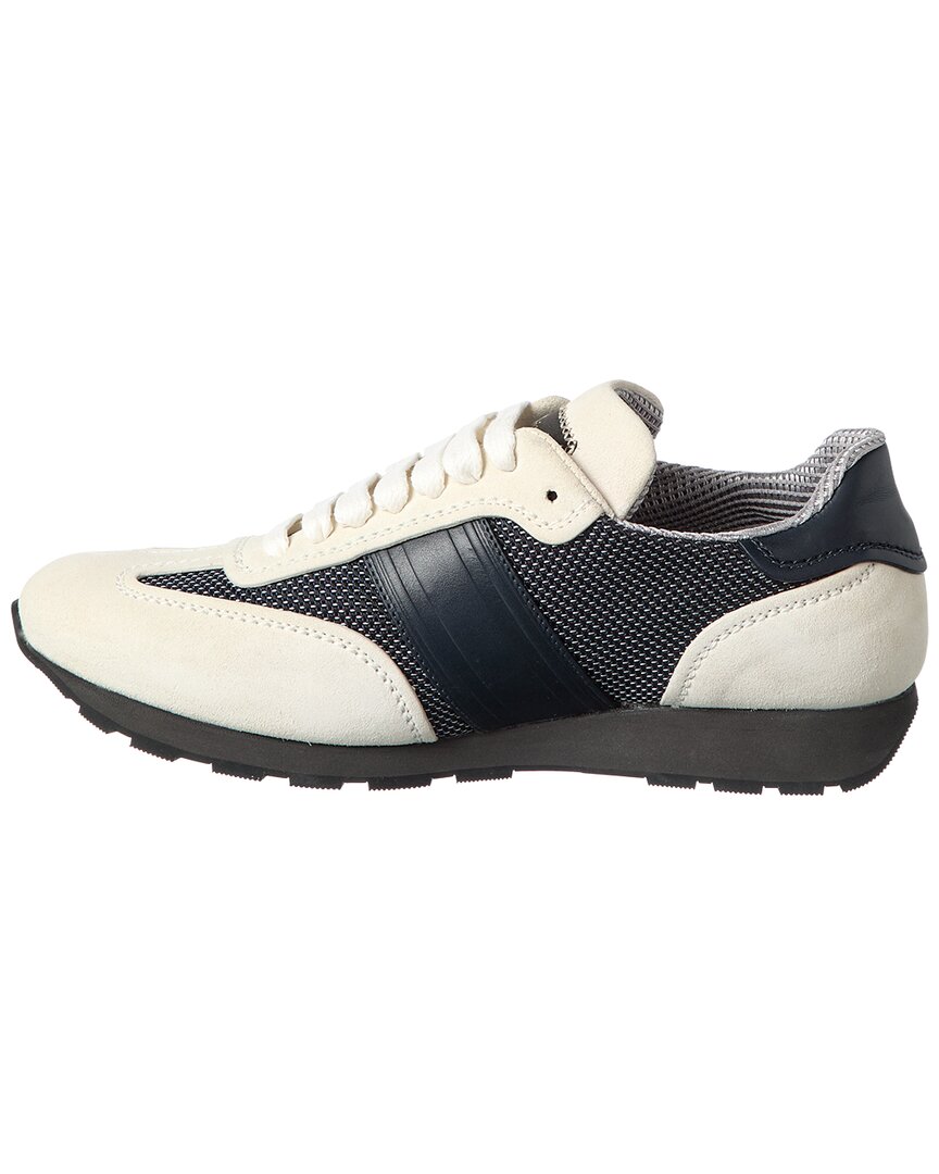 Brioni Brioni Suede-Trim Runner Sneaker