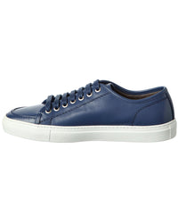 Brioni Brioni Leather Low-Top Tennis Sneaker