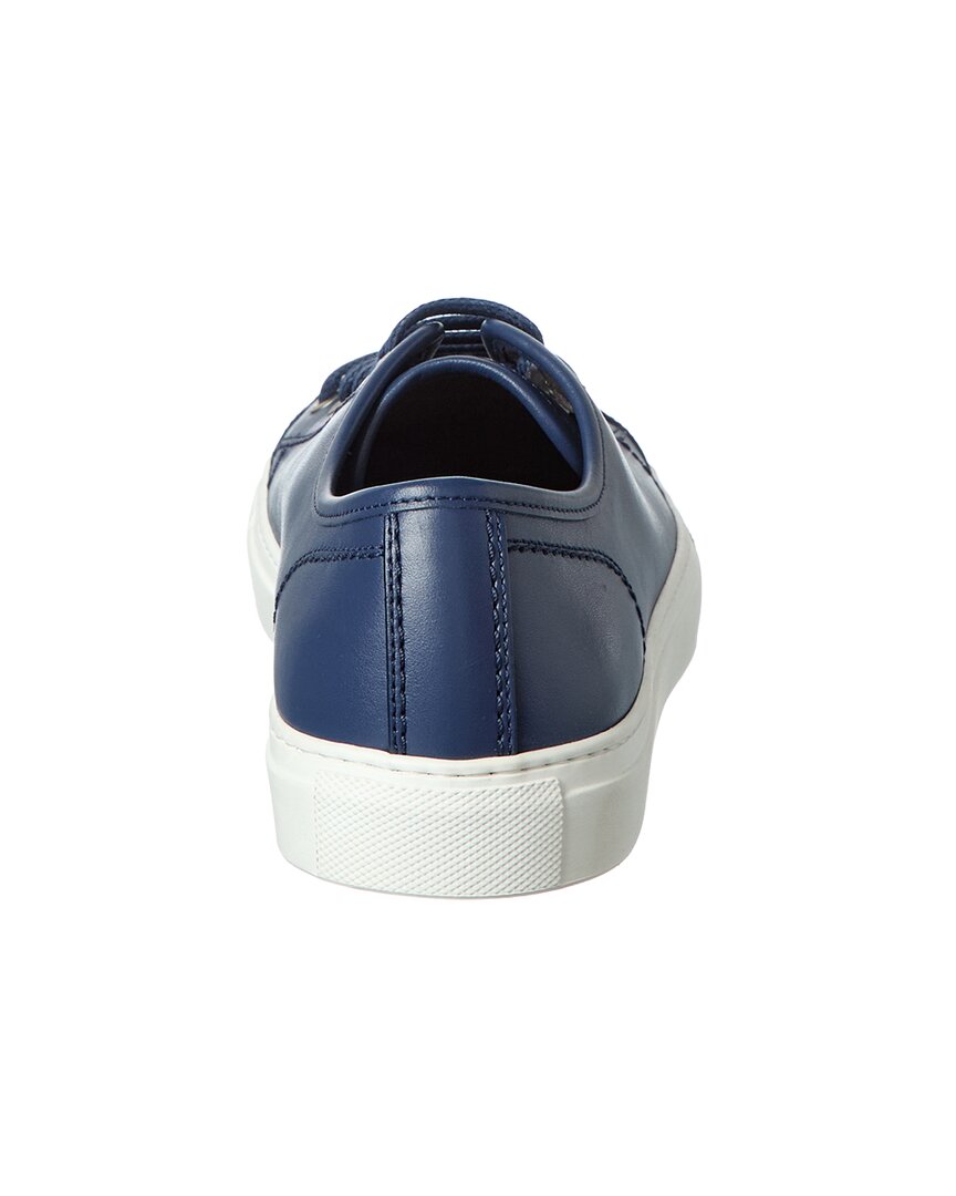 Brioni Brioni Leather Low-Top Tennis Sneaker