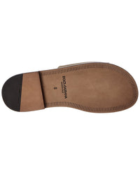 Dolce & Gabbana Dolce & Gabbana Canvas & Leather Slide