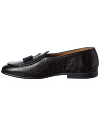 J.McLaughlin J.Mclaughlin Oskar Crocodile Leather Loafer