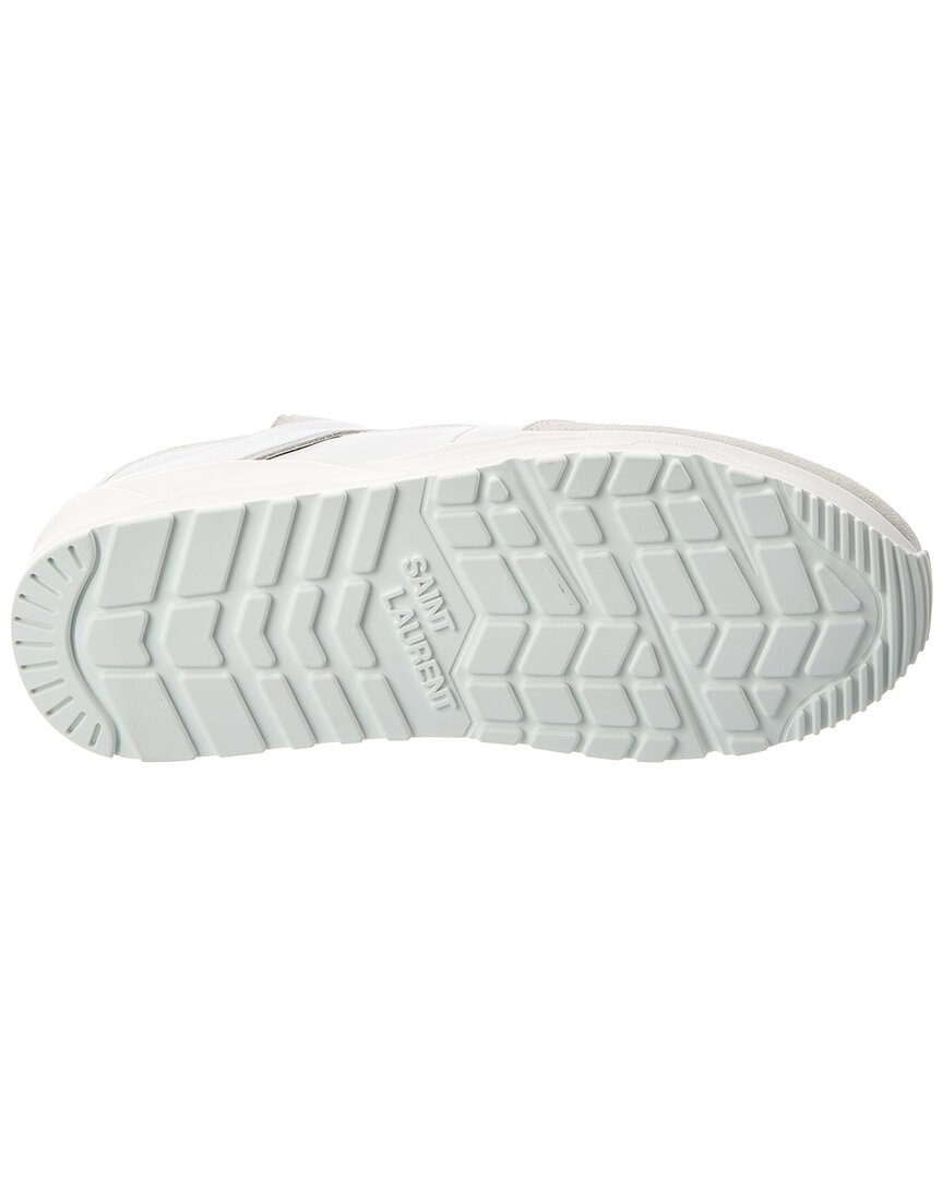 Saint Laurent Bump Leather & Suede Sneaker