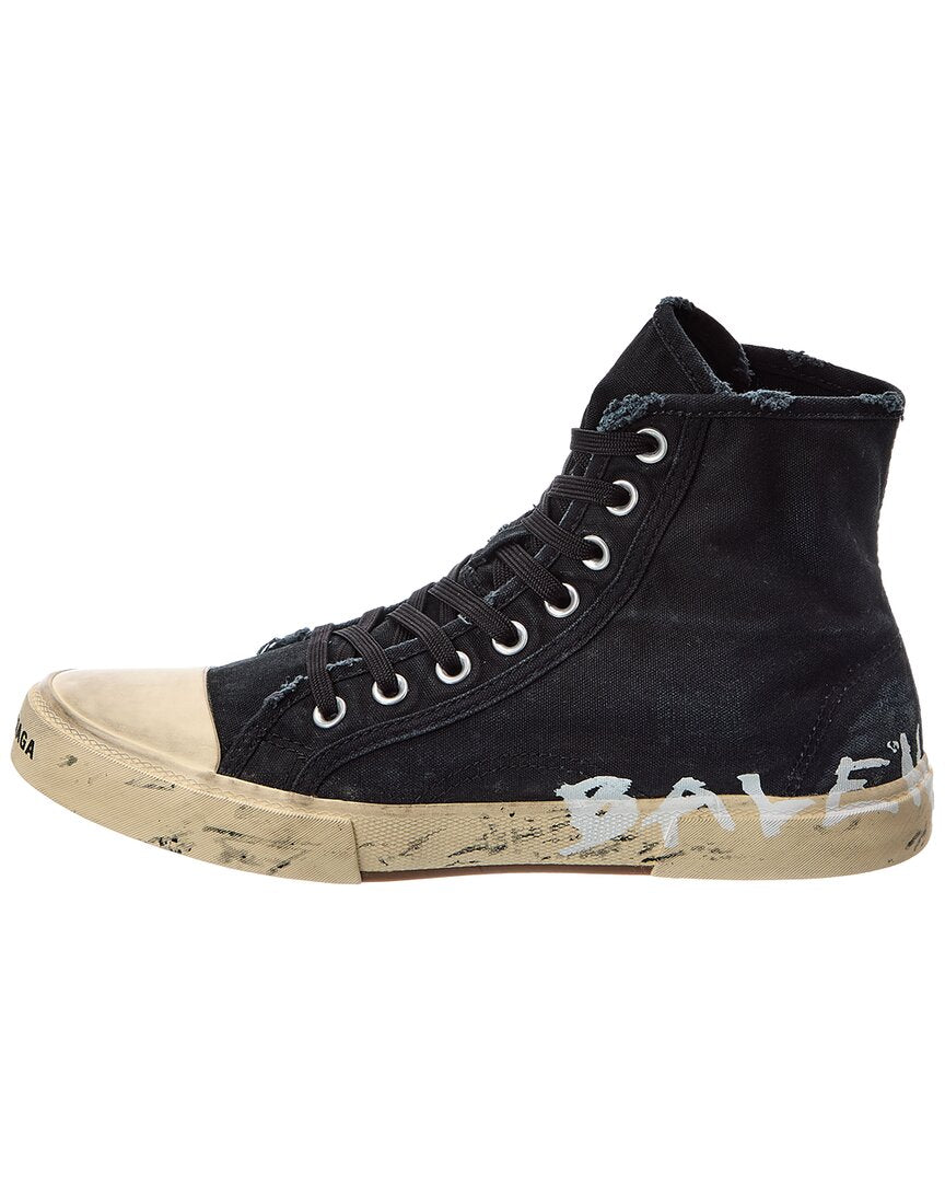 Balenciaga Paris Canvas High-Top Sneaker