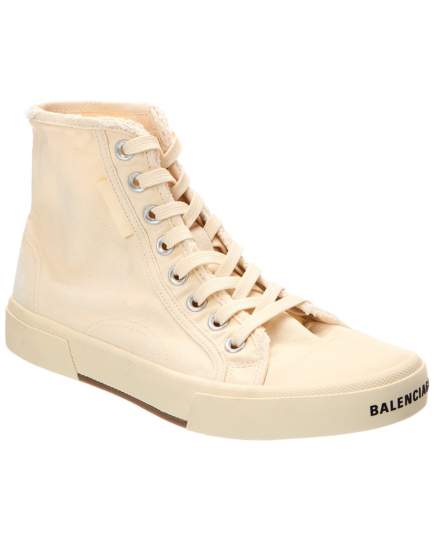 Balenciaga Balenciaga Paris High Top Canvas Sneaker