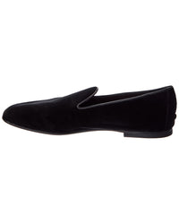 Isaia Isaia Velvet Slipper