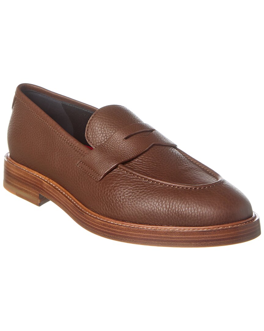 Isaia Leather Loafer