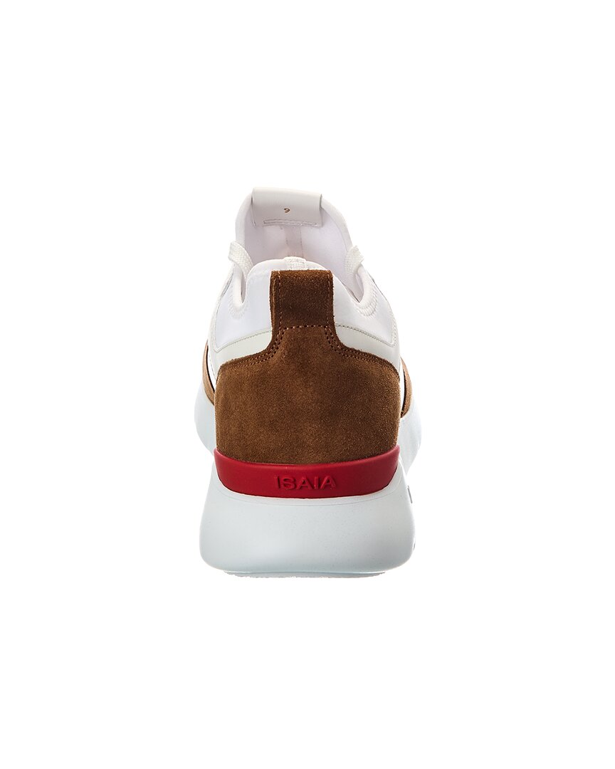 Isaia Isaia Amalfi Leather Sneaker