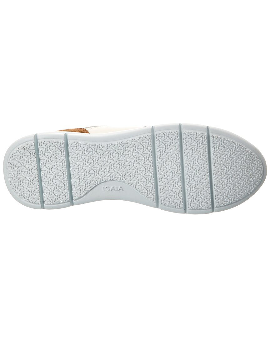 Isaia Isaia Amalfi Leather Sneaker