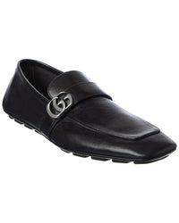 Gucci Gucci Double G Leather Loafer