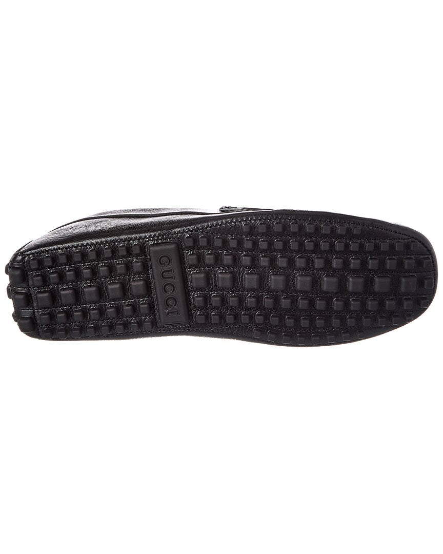 Gucci Gucci Crest Leather Driver
