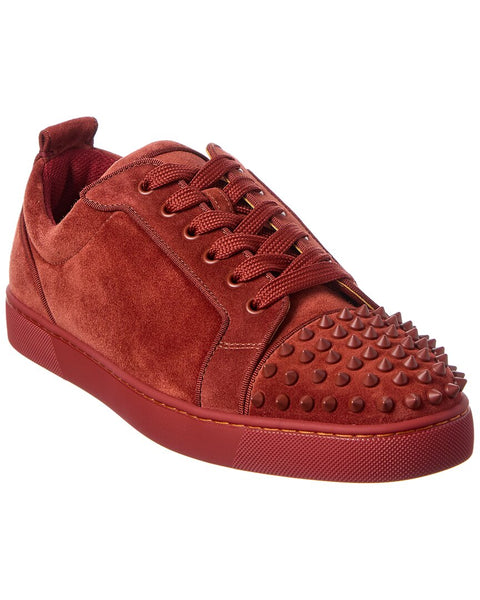 Christian Louboutin Louis Junior Spikes Suede Sneaker – Bluefly