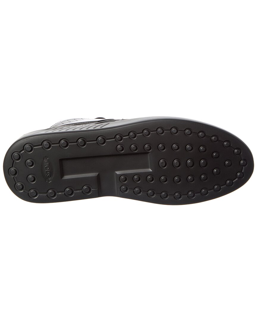 TOD's Tod's Mid Top Cassetta Leather Sneaker