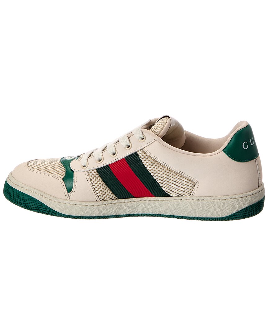 Gucci Gucci Leather & Mesh Sneaker