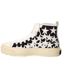 AMIRI Amiri Canvas & Leather High-Top Sneaker