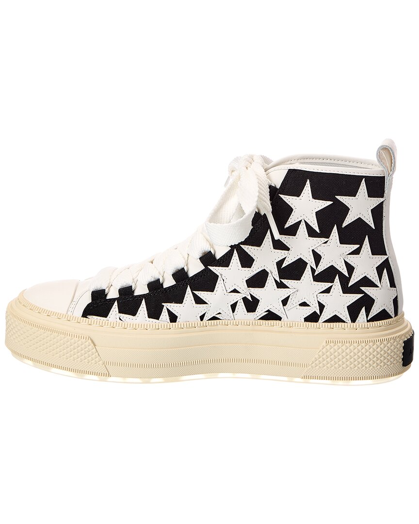 AMIRI Amiri Canvas & Leather High-Top Sneaker
