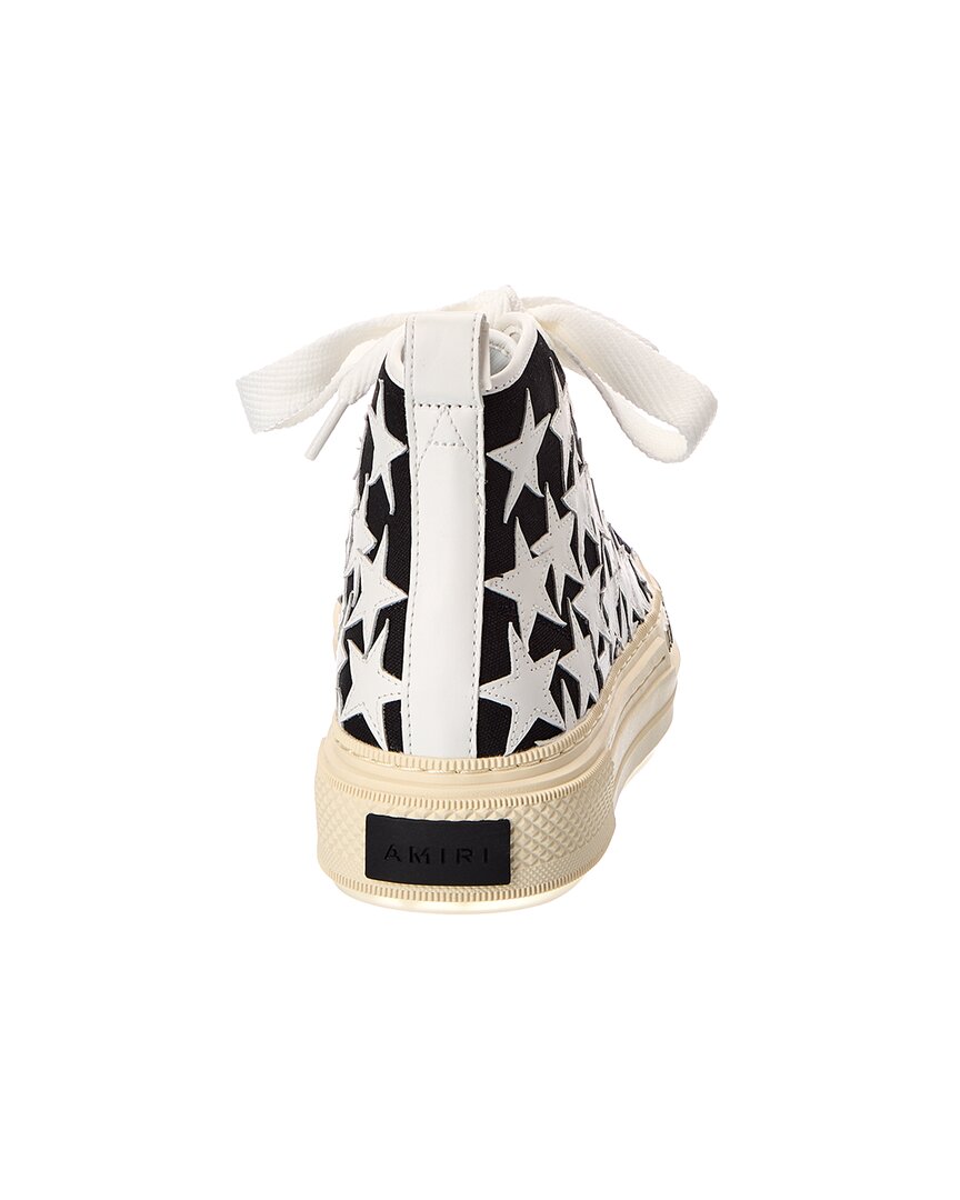 AMIRI Amiri Canvas & Leather High-Top Sneaker