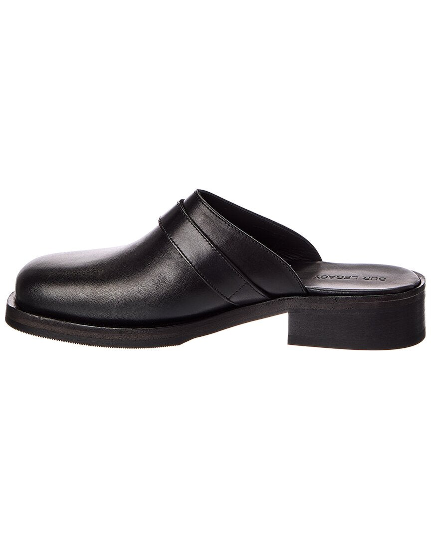 OUR LEGACY Our Legacy Leather Mule