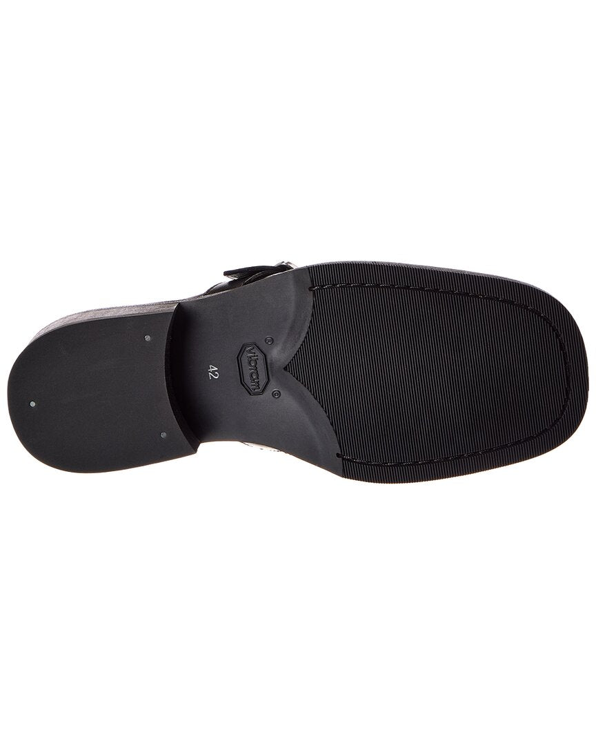 OUR LEGACY Our Legacy Leather Mule